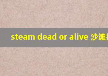 steam dead or alive 沙滩排球